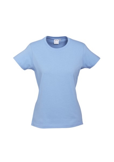 Picture of Biz Collection Ladies Ice T-Shirt 100% Premium Combed Cotton